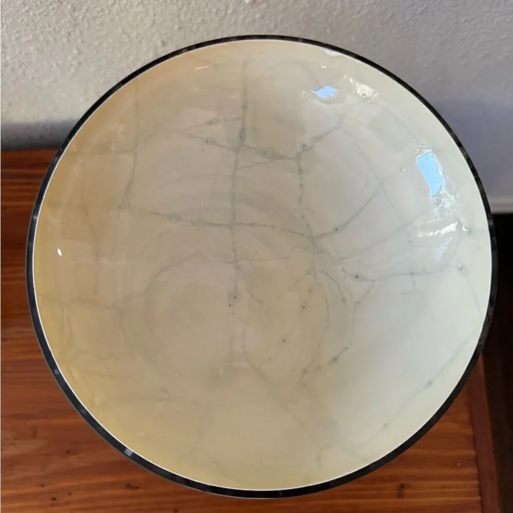 Vintage Josefina Krosno Jellyfish Octopus Modern Art Glass Sculptural Bowl Stand
